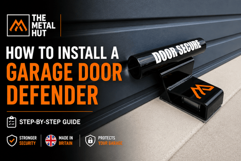 How to install a Garage Door Defender on an up and over garage door