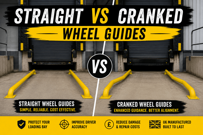 Straight vs Cranked Wheel Guides: Which Is Best For Your Loading Bay? - The Metal Hut