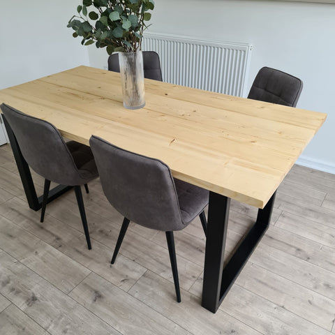 Rustic Table and Benches image 7