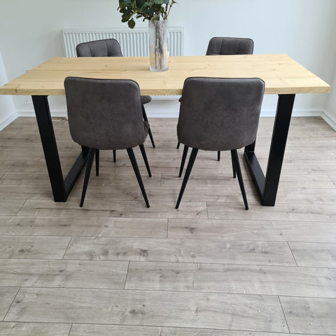 Rustic Table and Benches image 9