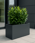 Aluminium trough planter UK with powder coated finish