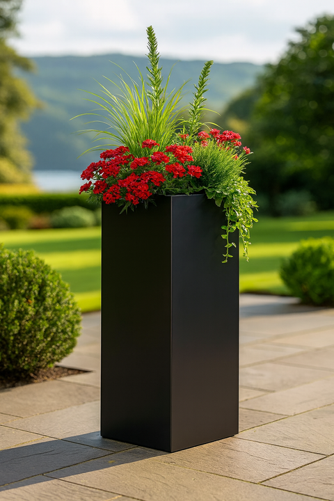 Tall Square Garden Planter