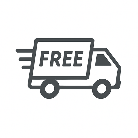 Free delivery icon showing fast and free delivery
