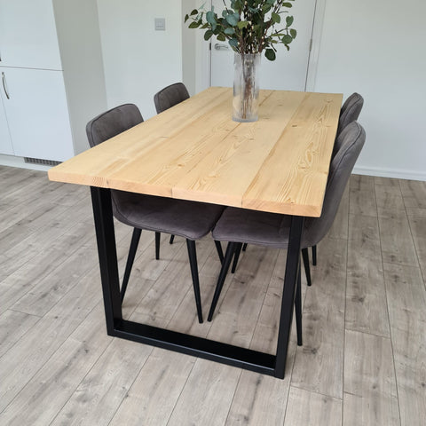 Rustic Table and Benches image 8